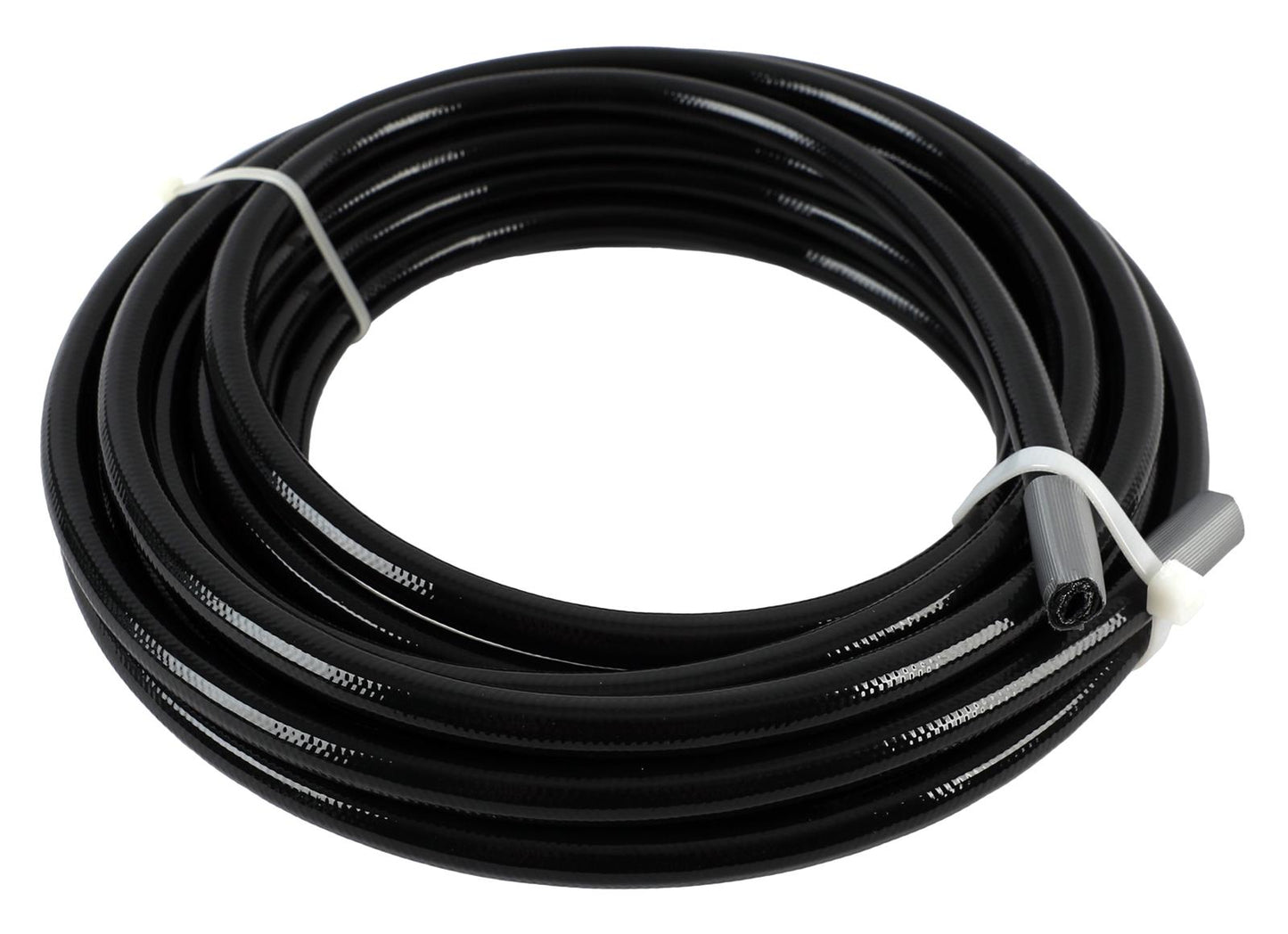 -3AN, 6000 Series PTFE Black Covered Hose (Priced per Inch)