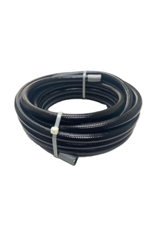 Fragola -6AN PTFE Hose w/ Black Cover- 10 Feet