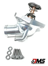 DMS Black Billet Thermostat Housing with LS3 Style 160 Degree Thermostat for all Gen V LT Engines