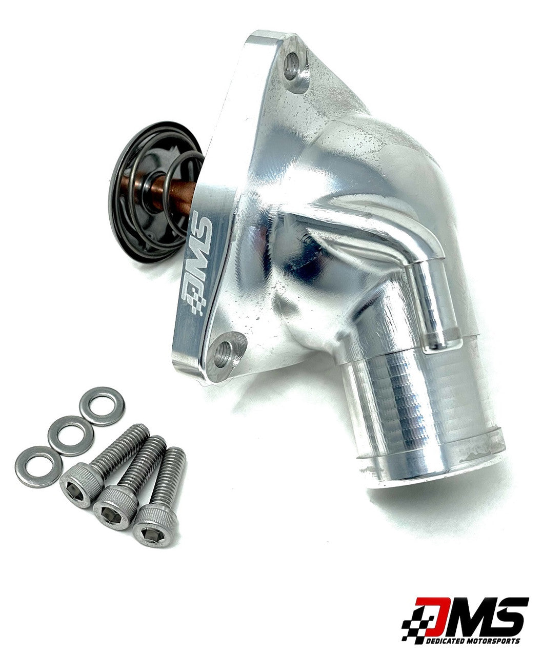 DMS Black Billet Thermostat Housing with LS3 Style 160 Degree Thermostat for all Gen V LT Engines