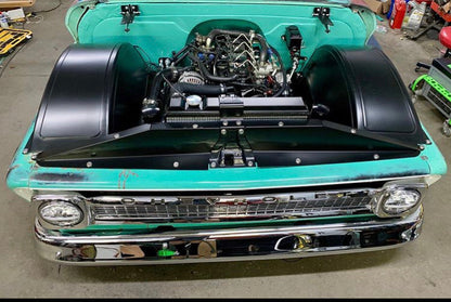 60-66 C-10 Inner fenders for 22" wheel