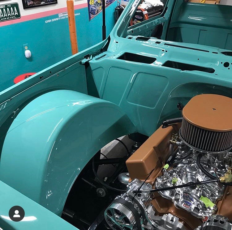 81-87 C-10  Slammed Inner fenders