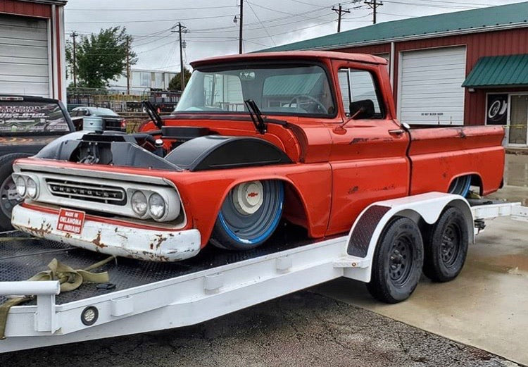 60-66 C-10 Inner fenders for 22" wheel