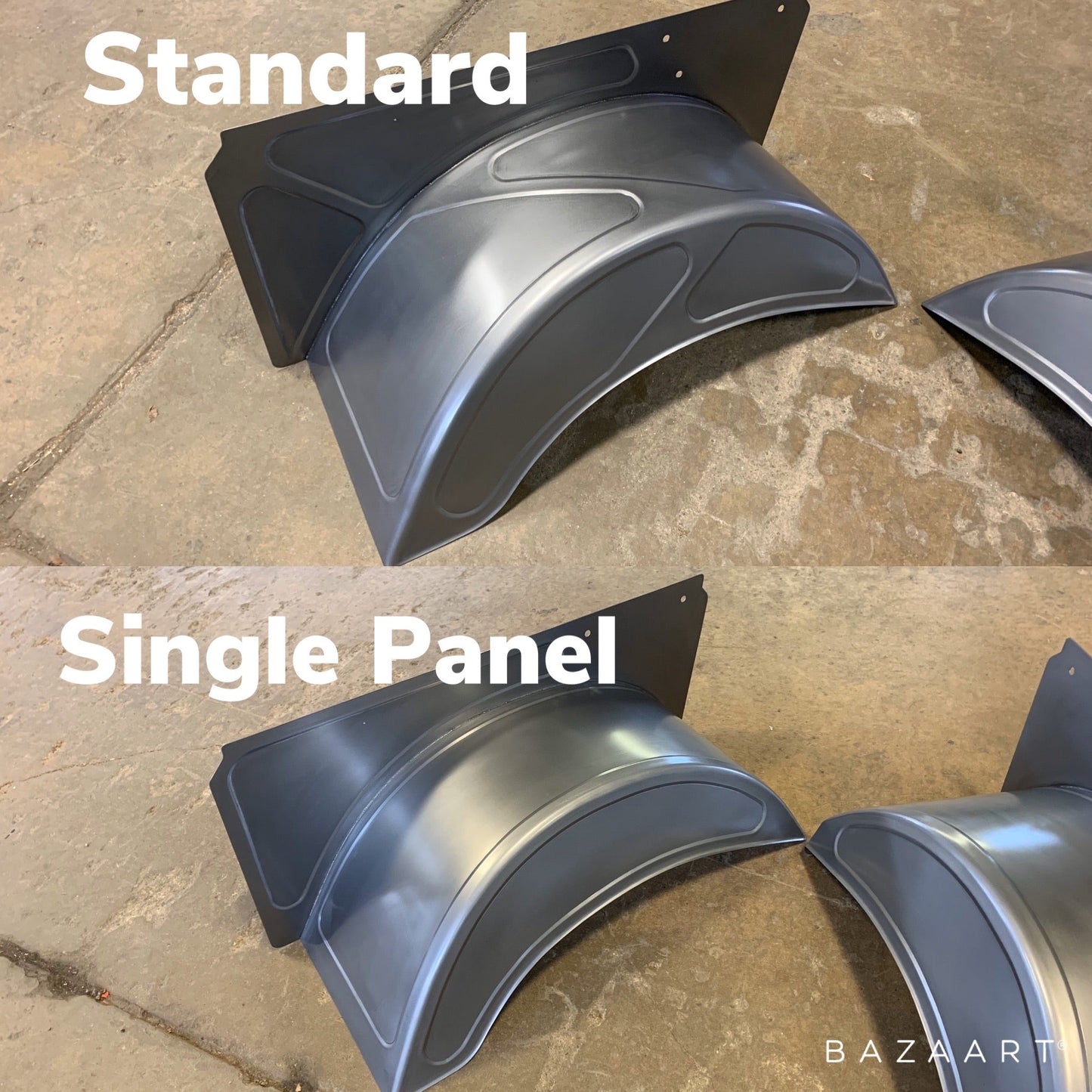 73-87 C-10 Static Drop Inner Fenders