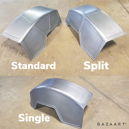 60-66 C-10 Inner fenders for 22" wheel