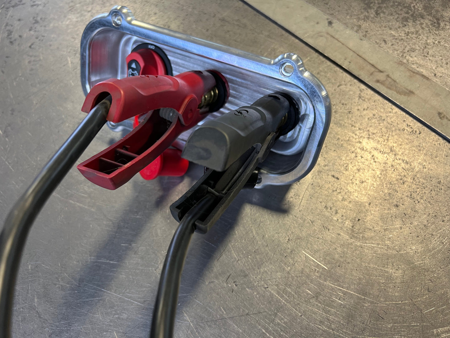 Billet Battery Access Pockets