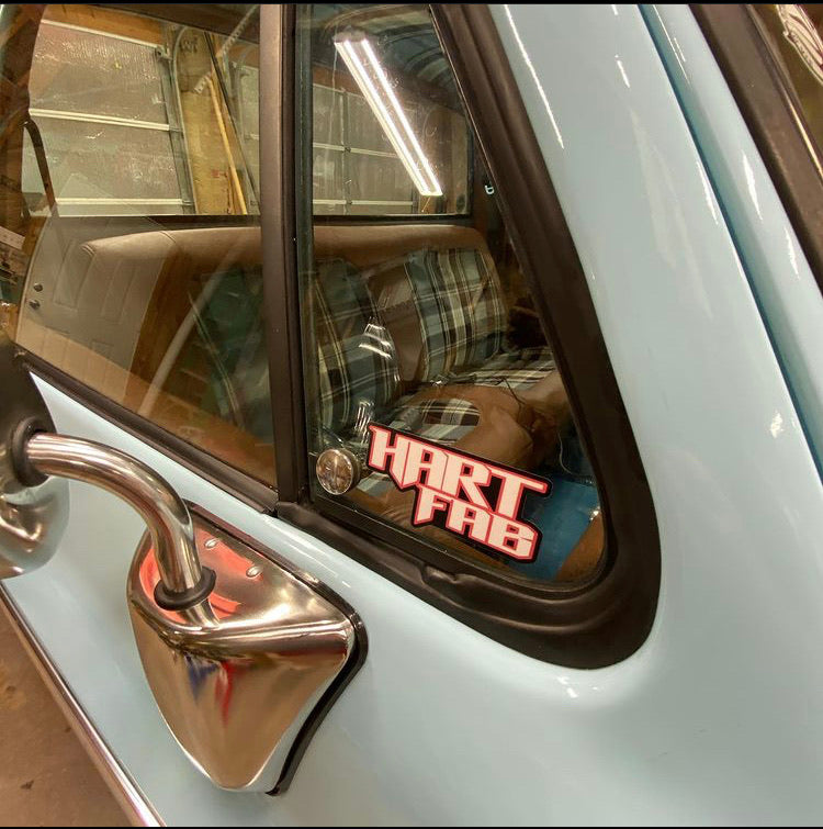 Hart Fab die cut sticker
