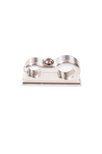 Scott's Hotrods Custom Billet Dual Line Clamps - 9/16" x 11/16"