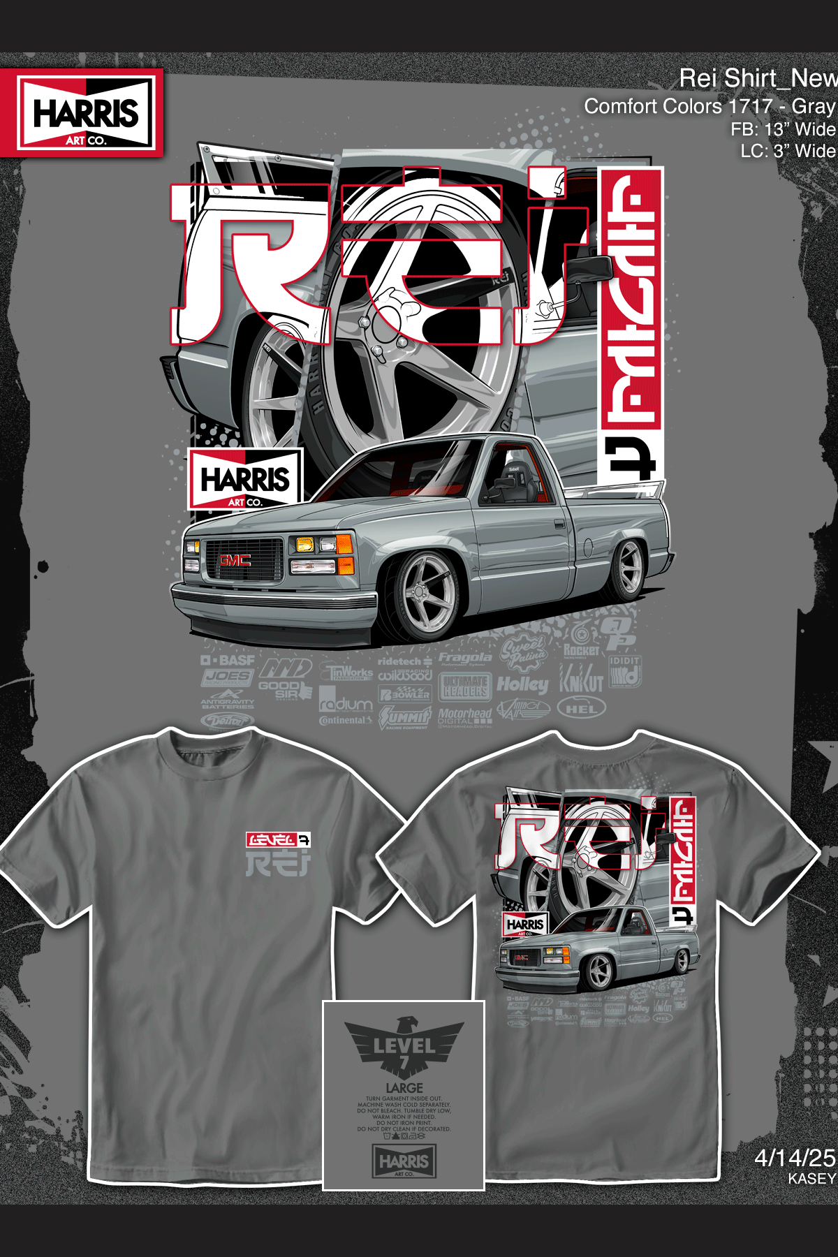 Rei and Sponsors Shirt