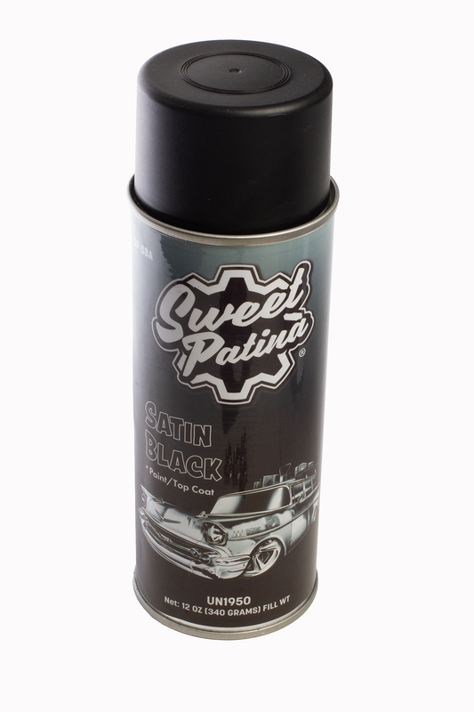 Sweet Patina Satin Black Aerosol