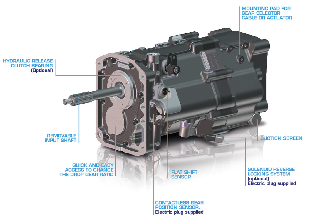 SADEV SCL924 racing transmission