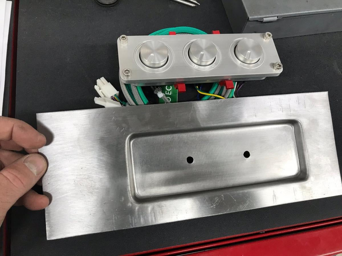1967-72 C10 Weld-in Recessed HVAC Panel