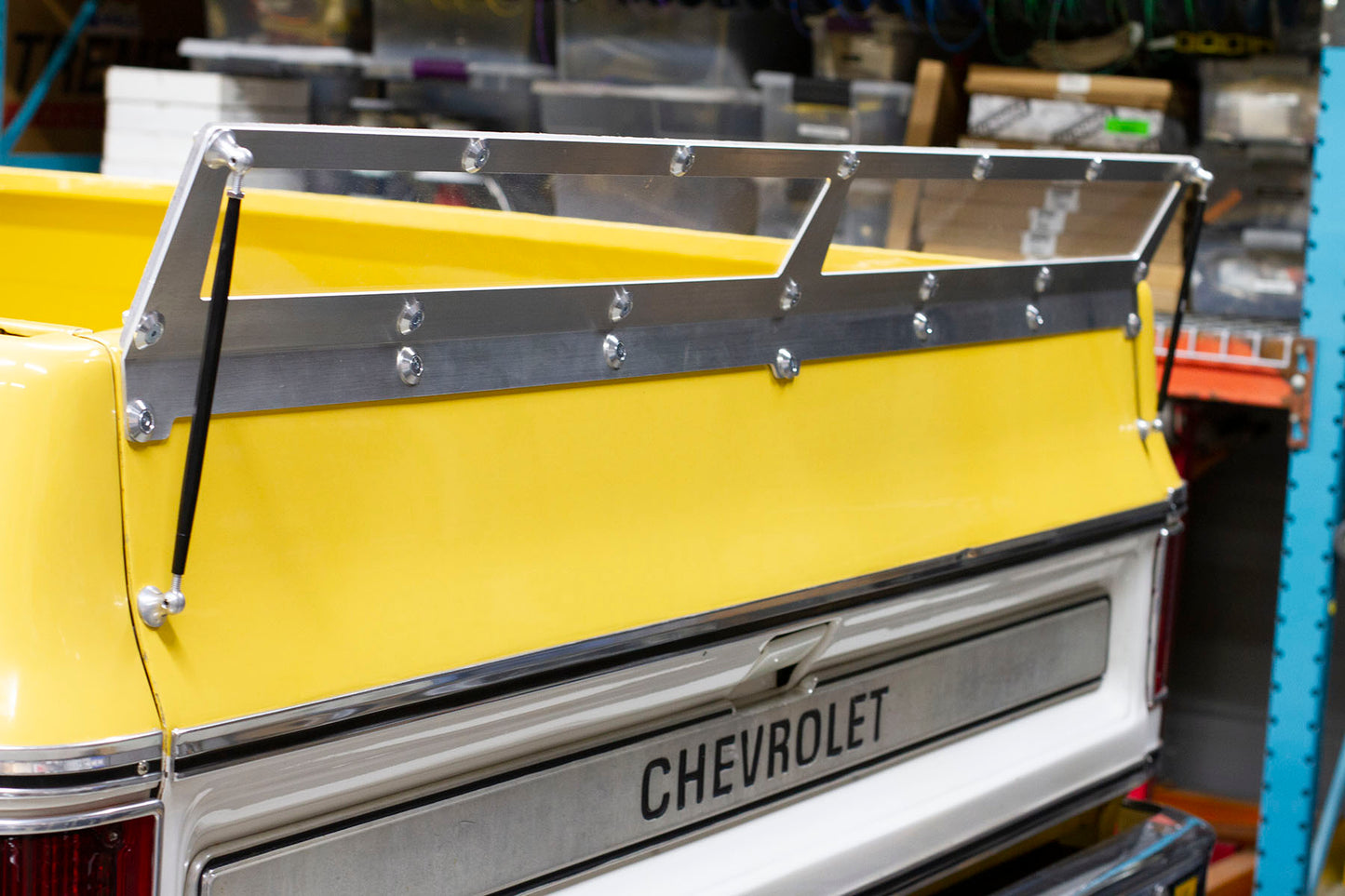 C10 Aluminum / Polycarbonate Tailgate Mounted Wing, 1973-87