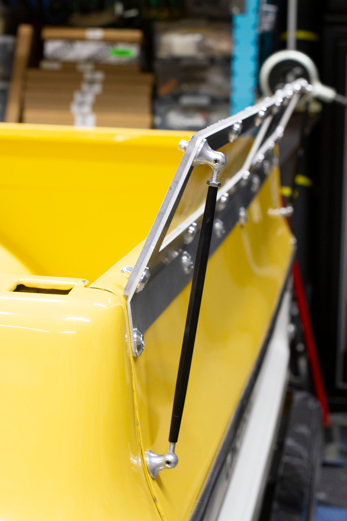 C10 Aluminum / Polycarbonate Tailgate Mounted Wing, 1973-87