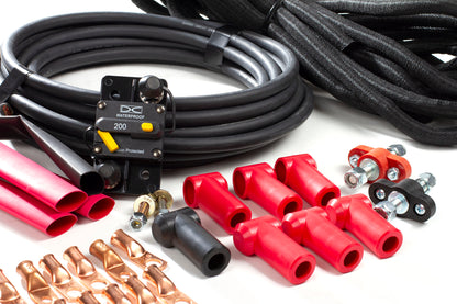 Starting / Charging System Wiring Kit - Mid Chassis Battery Location