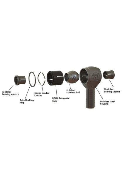 R-Joint Rod End for use in No Limit Engineering Fatbar 4 Link.